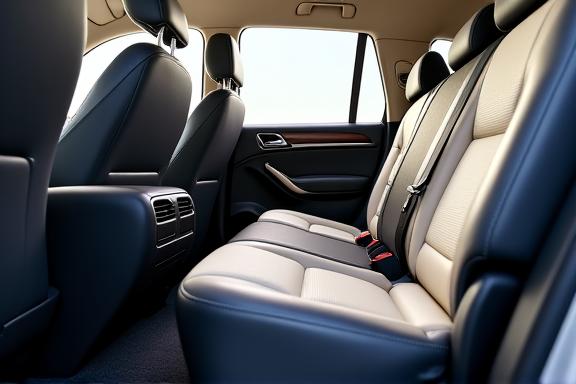 SUV 실내 시트 클리닝 후